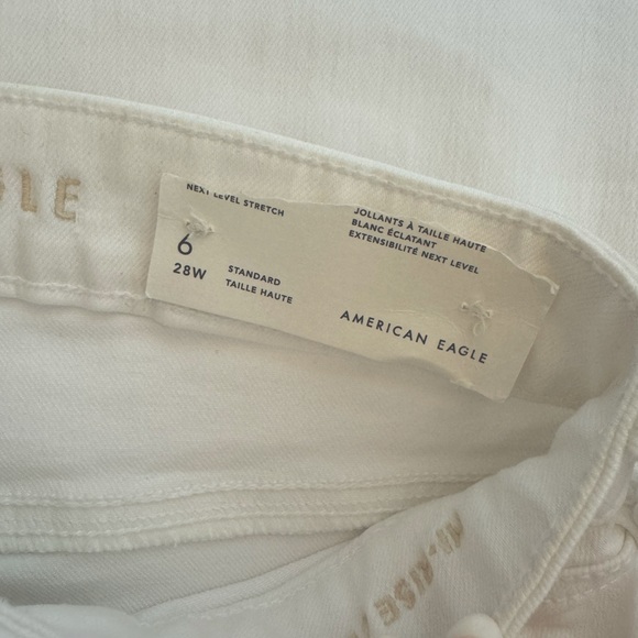 Women's White Next Level Stretch Skinny Jean - Size 6 or 28w - Picture 2 of 4